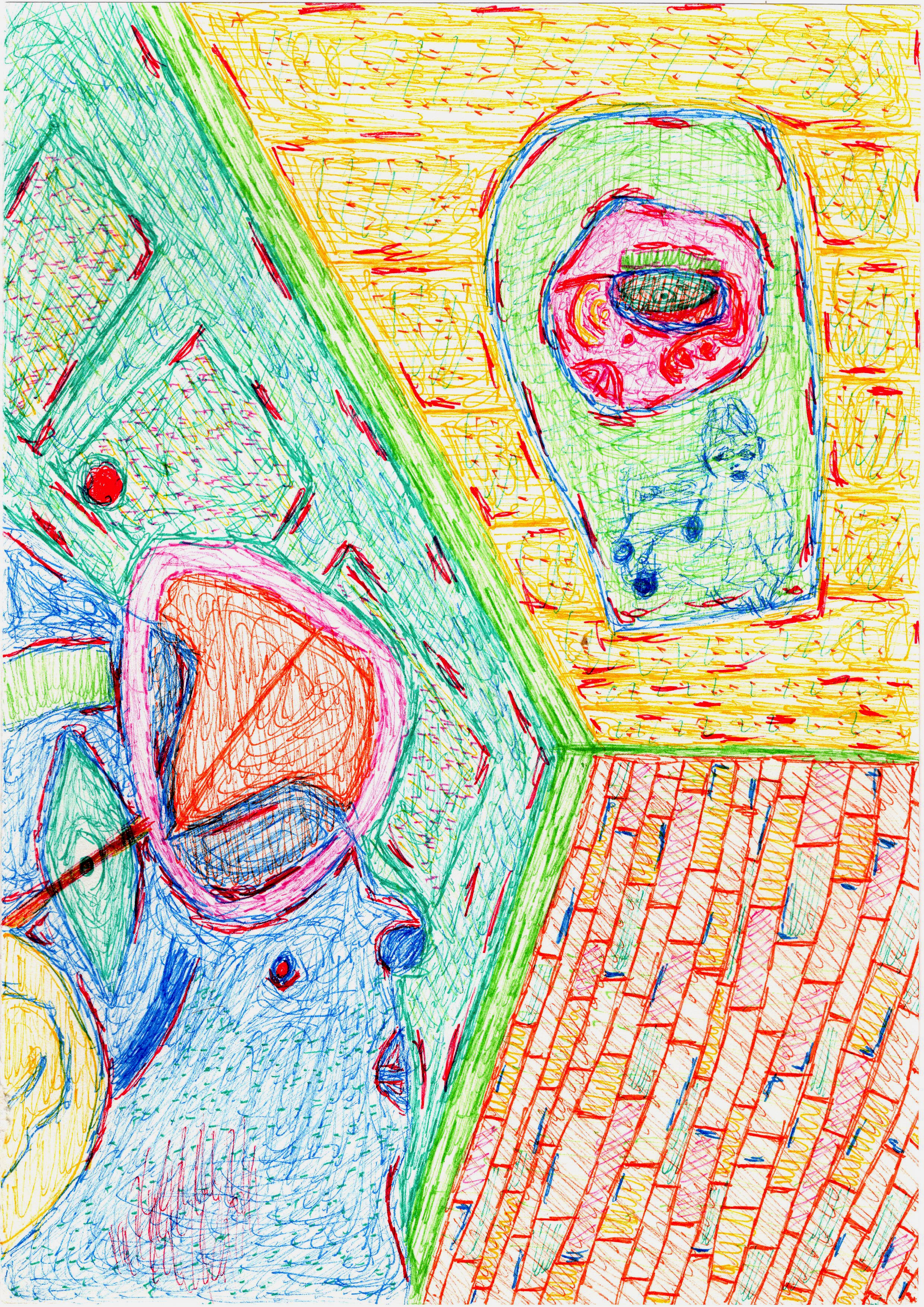 Zen, peaceful, and calm minimalist abstract art with organic shapes and muted colors | Arte abstracto zen, pacífico y tranquilo minimalista con formas orgánicas y colores suaves