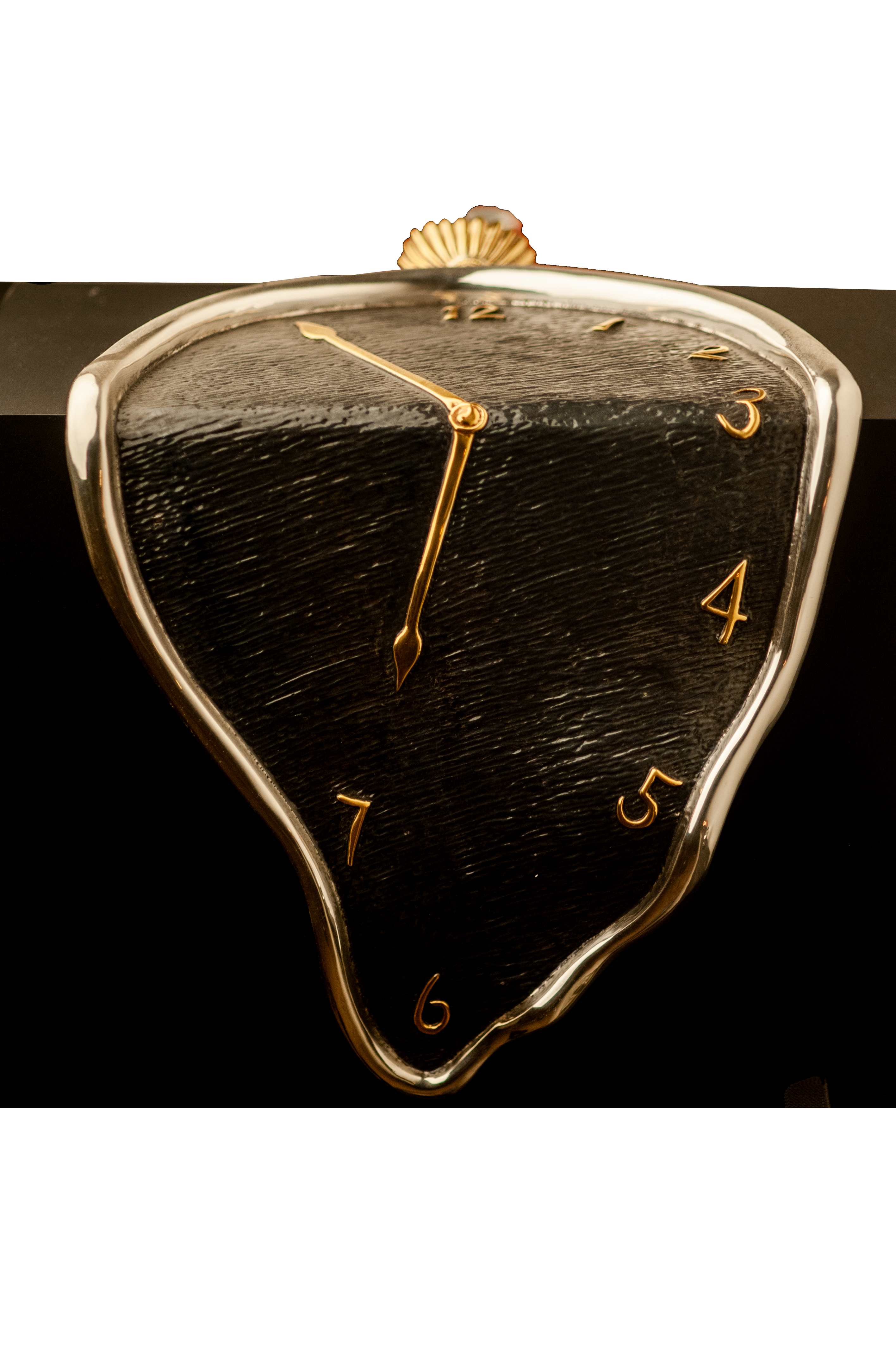 Salvador Dali's melting clock from The Persistence of Memory, a surrealist masterpiece.