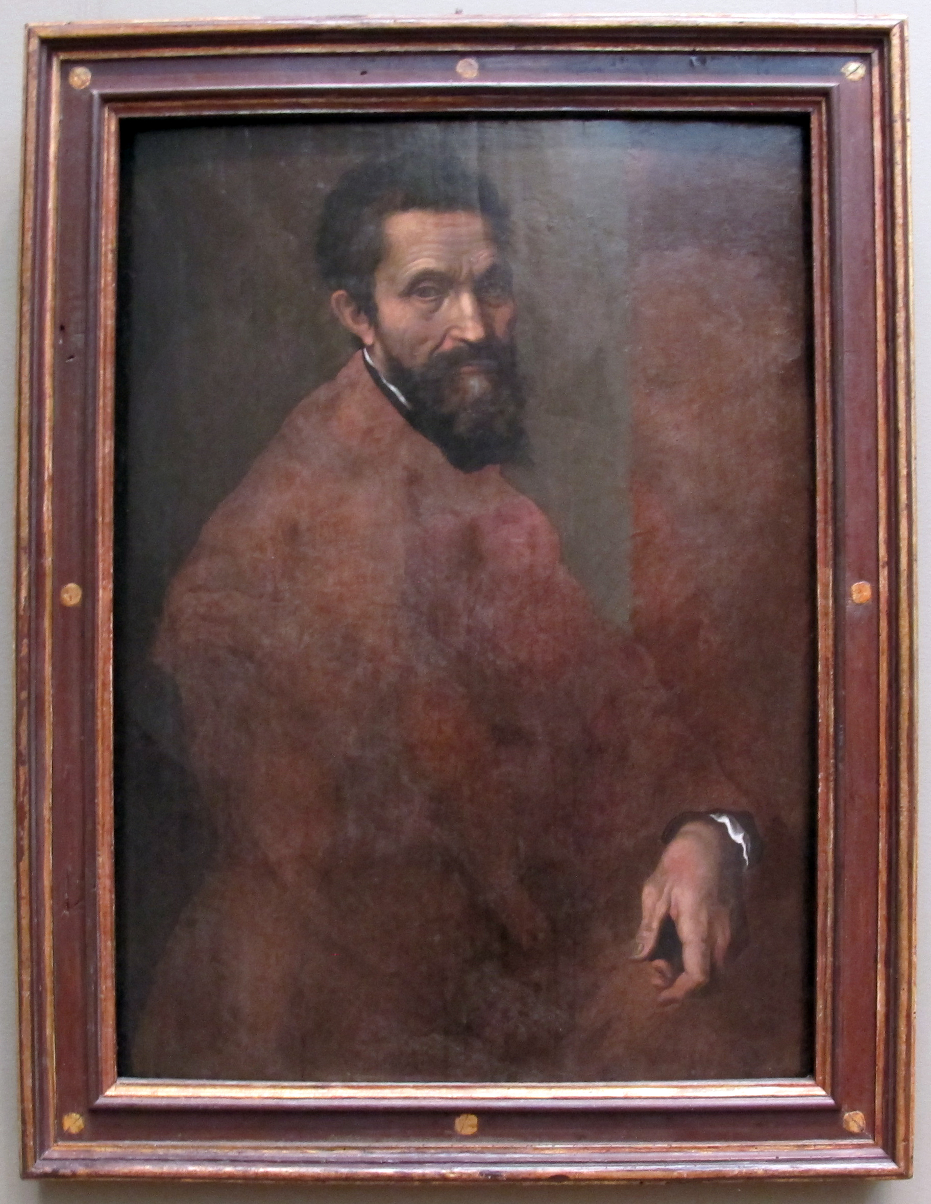Daniele da Volterra, Portrait of Michelangelo Buonarroti